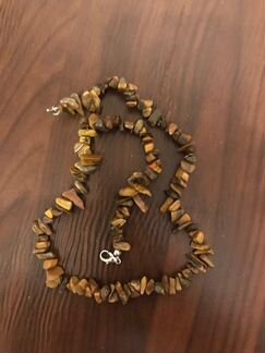 Бусы из камня 