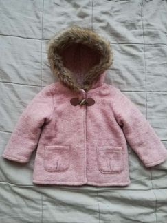 Пальто зимнее Зара для девочки/куртка Zara