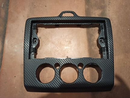 Рамка магнитолы ford focus 2 карбон