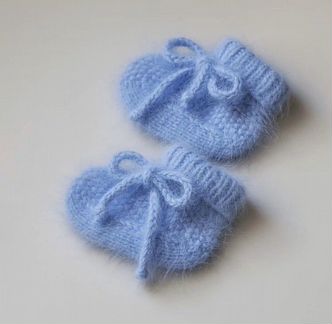 Вязаные пинетки на заказ