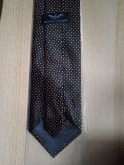 2 новых шёлковых галстука Armani ручной работы