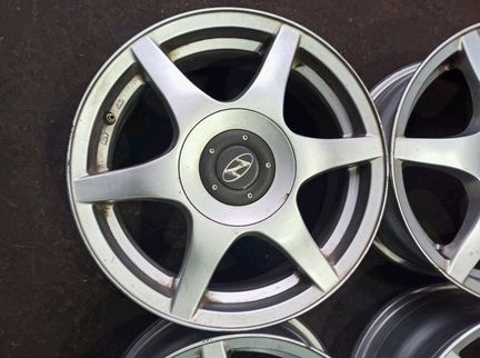 Диски бу литые R15 N на Hyundai