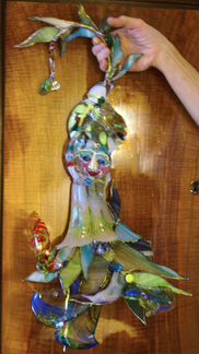 Витражные светильники в стиле тиффани