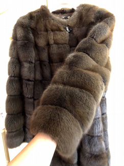 Шуба канадский соболь