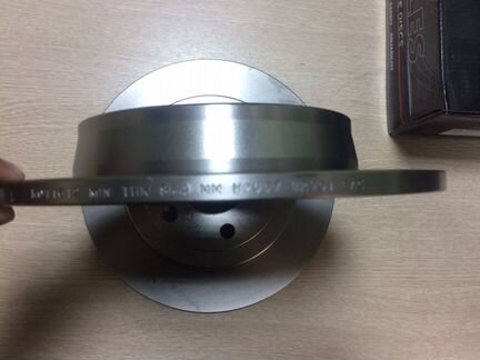 Диск тормозной задний Hyundai Solaris 1/ Kia Rio 3