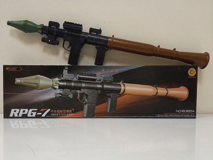 Игрушечный гранатамёт рпг-7