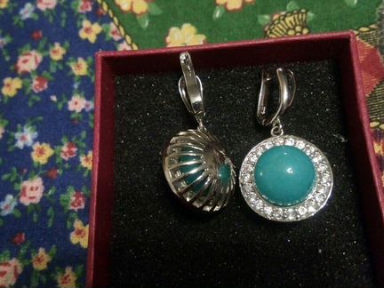 Серебряные серьги