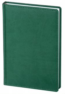 Ежедневник датированный Attache 2021, зеленый, А5, 143*210 мм, 180 листов, Сиам