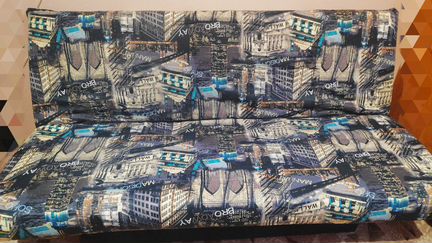 Диван раскладной с отсеками отличное состояние