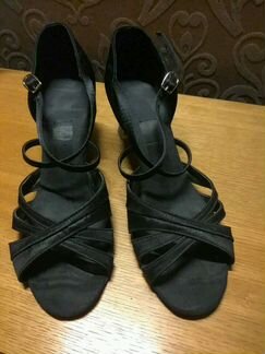 Изящные босоножки для бальных танцев (б/у)