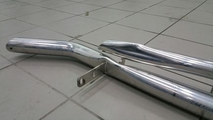 Передняя защита труба для land cruiser 200