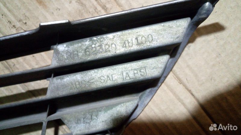  Решетка радиатора правая Nissan Tino SR20 1999  89829455777 купить 3