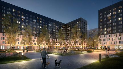 2-к квартира, 67.8 м², 2/18 эт.