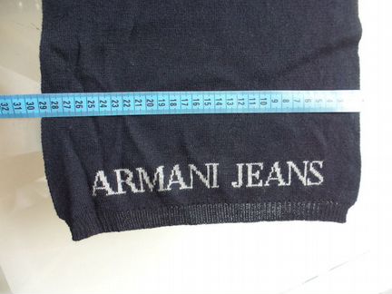 Новый комплект шапка и шарф Armani оригинал шерсть