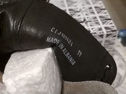 Ботинки из лаковой кожи cult