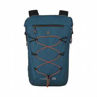 Рюкзак victorinox Altmont Active L.W. Rolltop Backpack, бирюзовый, 100 нейлон, 30x19x46 см, 20 л
