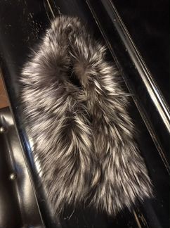 Воротник из енота 74 см по подкладке