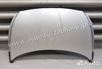 Капот Hyundai солярис серебро с герметиком
