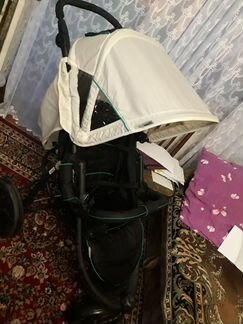 Коляска прогулочная с большими колёсами. hauck