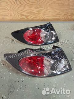 Фонарь Мазда 6 гг рестайлинг темный хром