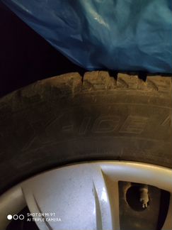 Б/у Michelin X-Ice North 185/65 r15 c дисками