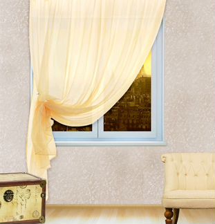 Вуаль (тюль) однотонная Ternello 300х270см 3 цвета