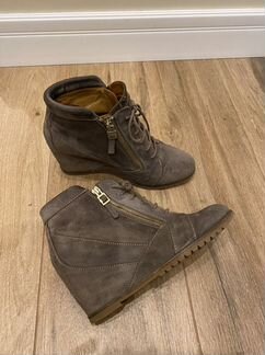 Ботинки ботильоны Uterque замша 38