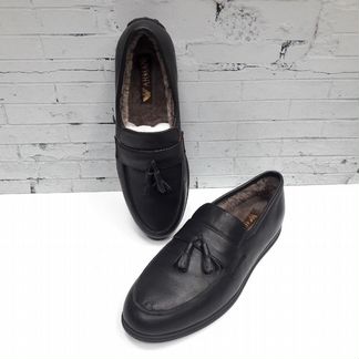 Мужские топсайдеры натуральная кожа натуральный ме