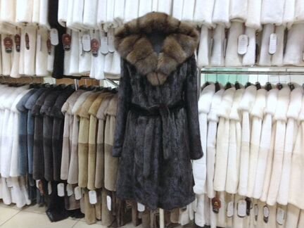 Шуба из норки