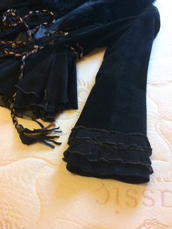 Куртка из замши с подкладкой тёплой