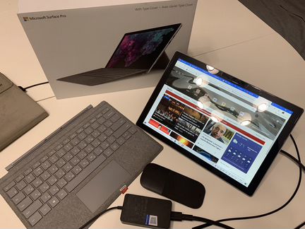 Планшет Microsoft Surface Pro 6 i5/8/128+256Gb