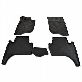 Коврики салона Mitsubishi L200 (2007-2015) черные