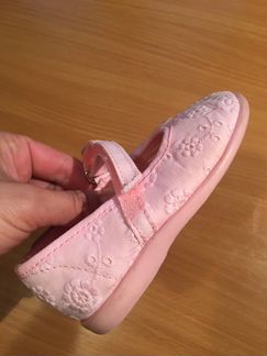 Балетки туфли 21 размер розовые