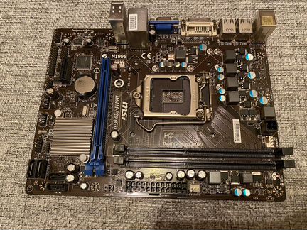 Материнская плата msi H61M-P20 (G3)