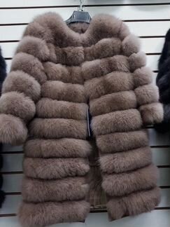 Шуба из песца