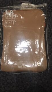 Чехол для macbook air 11”, 13” бежевый