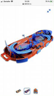 Набор с треком Hot Wheels 1:64 170см