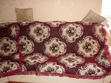 Покрывало + 2 накидки 200х150 Велюр Новое СССР