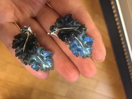 Колье браслет клипсы винтаж Lisner