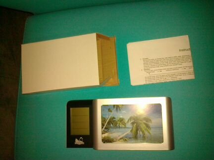 Часы-слайдер фоторамка Петелинка Новые