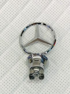 Прицел на капот Mercedes-Benz хром
