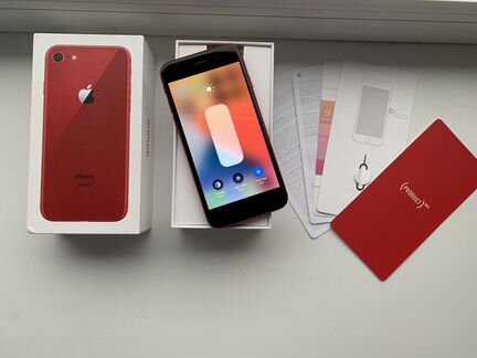 iPhone 8 64 гб Ростест(product red)