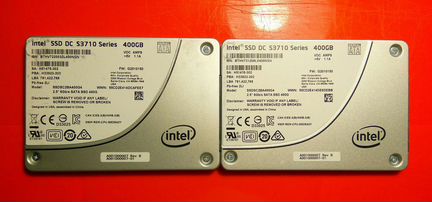 Диски SSD Intel s3710 400gb, оф. гарантия