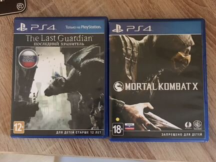 Mortal kombat и Last guardian ps4
