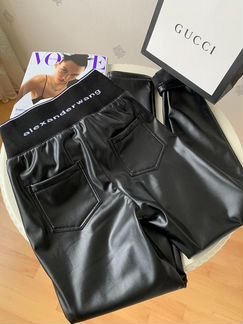 Штаны эко-кожа Alexander wang