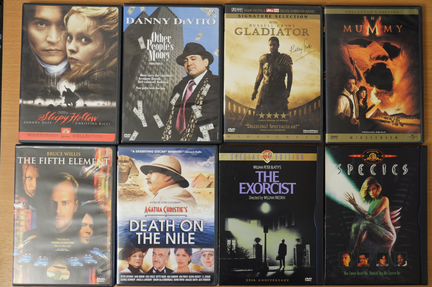 Личная коллекция DVD фильмов R1 (оригинальные)