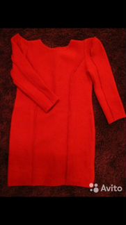 Платье шерсть