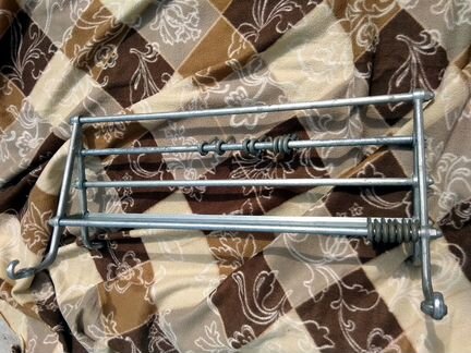 Вешалка настенная для одежды и шапок, Литая, СССР