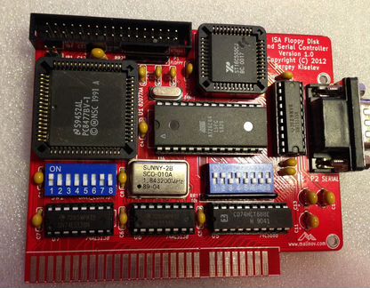 Плата расширения (адаптер) XT-CF ISA 8 бит