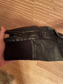 Кожаная куртка diesel(made in turkey) XL